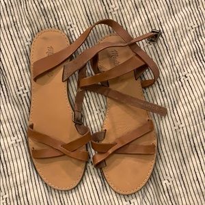 Madewell boardwalk sandal